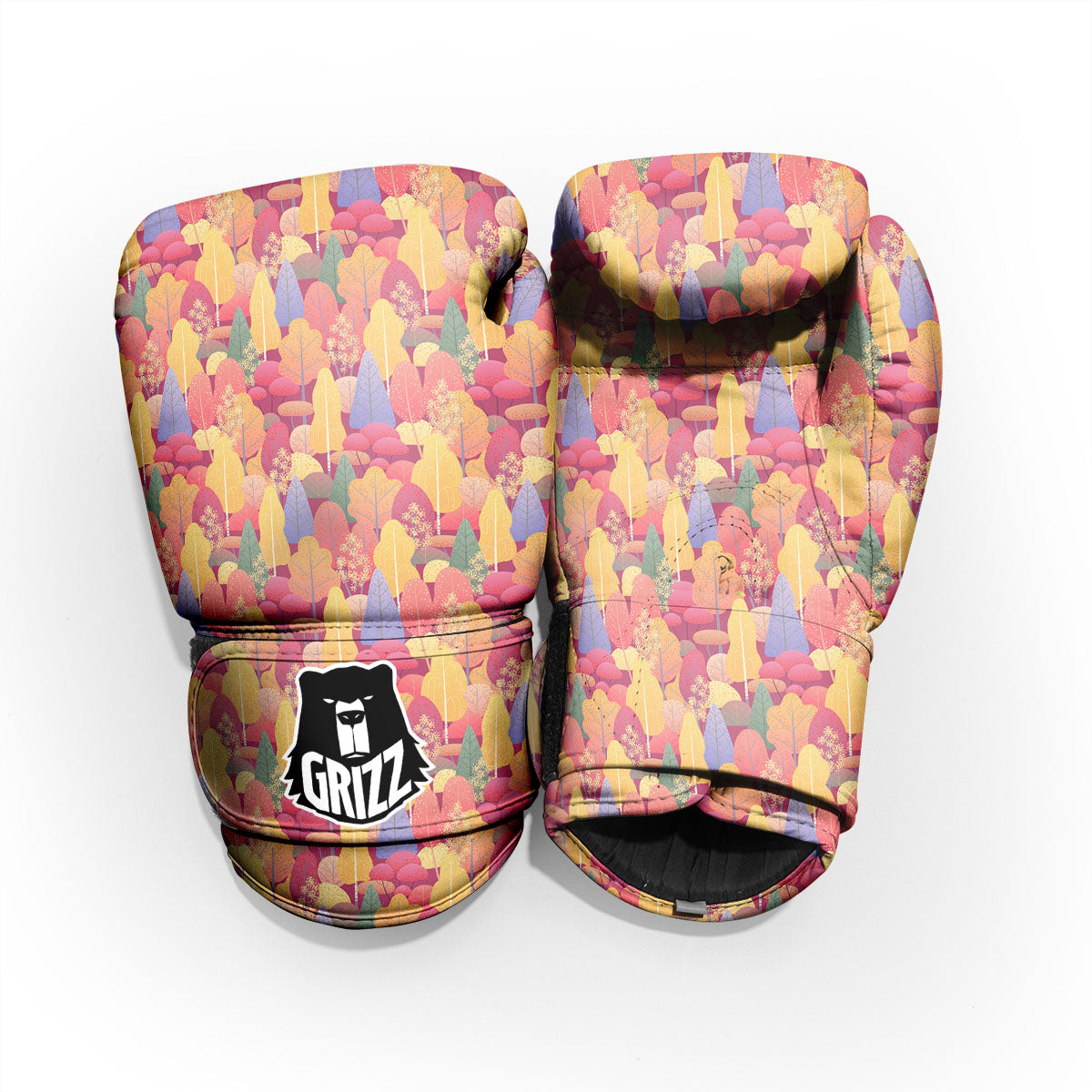 Forest Autumn Print Pro Boxing Glove