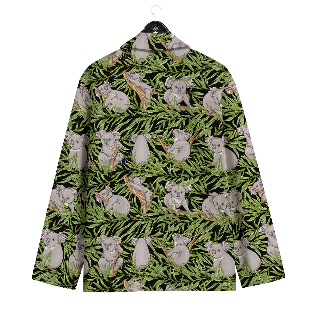 Forest Koala Print Pattern Men's Sport Coat-grizzshop