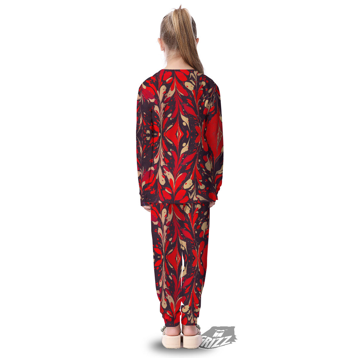 Formed Psychedelic Print Pattern Kid's Pajamas-grizzshop
