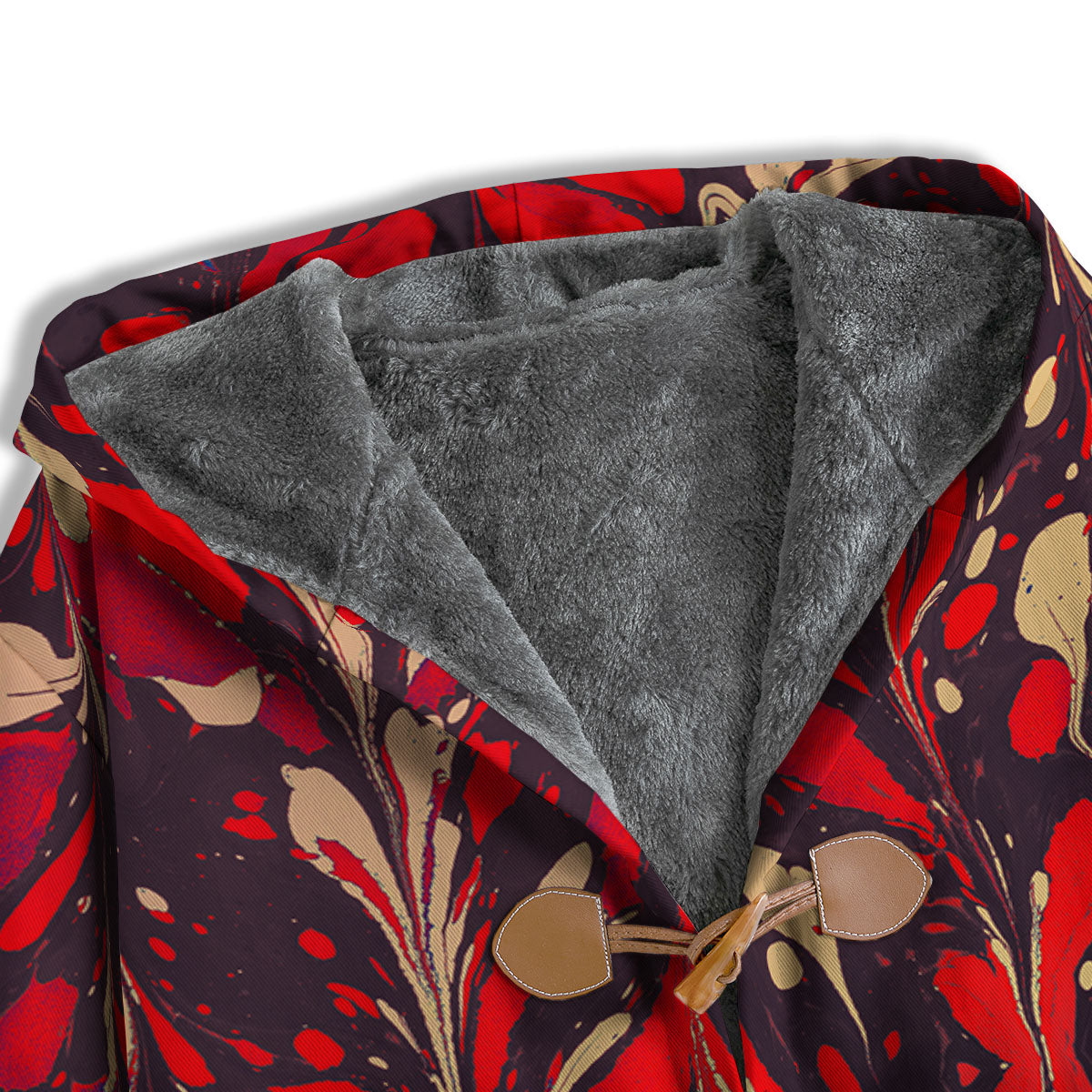 Formed Psychedelic Print Pattern Men's Windbreaker Jacket-grizzshop