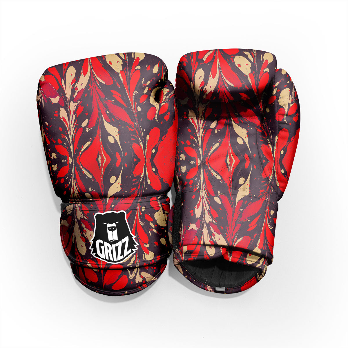 Formed Psychedelic Print Pattern Pro Boxing Glove
