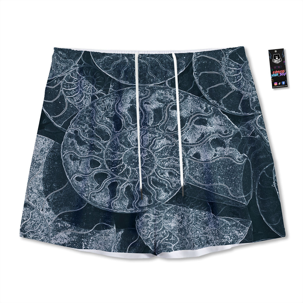 Giraffe Cute Print Pattern Mesh Shorts