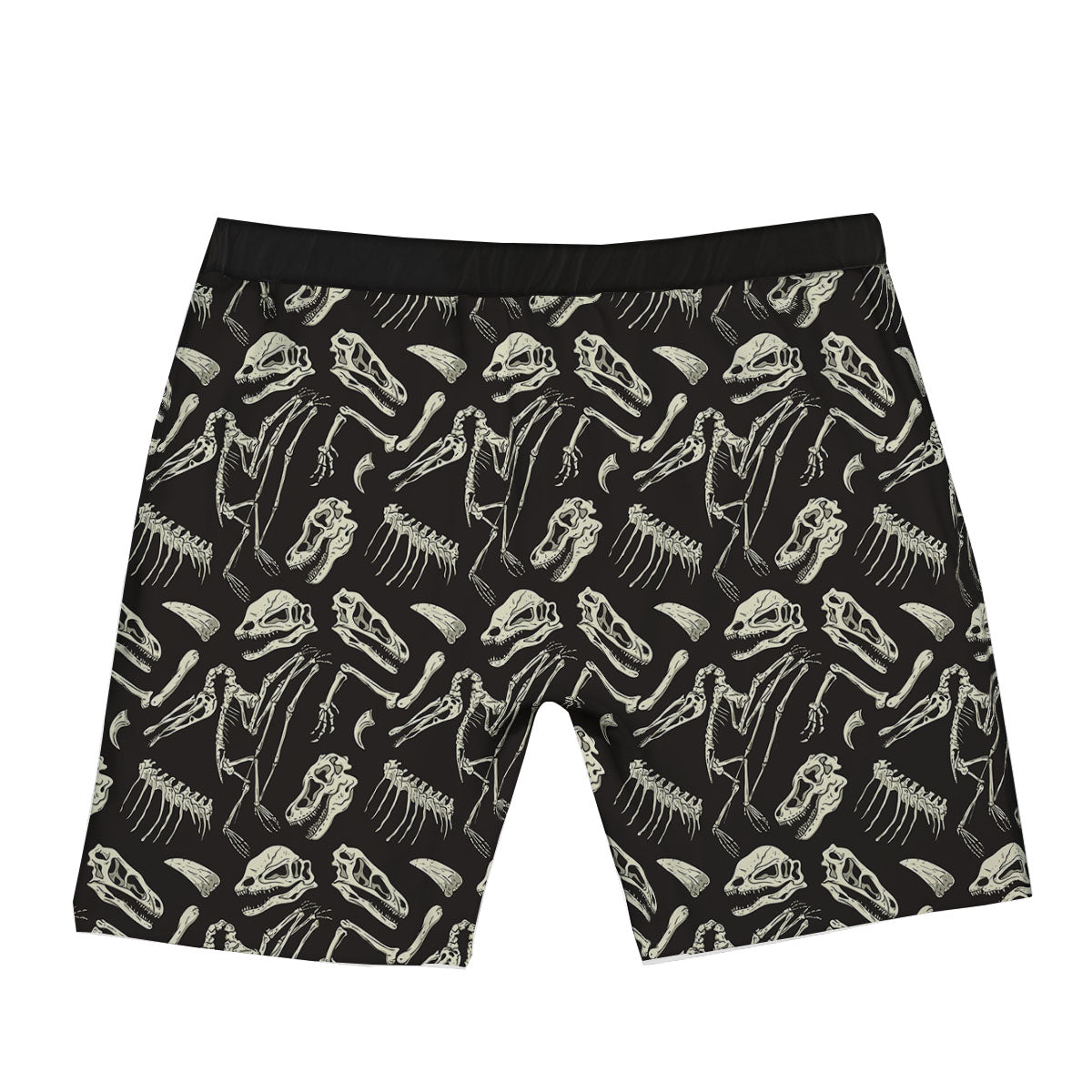 Fossil Dinosaur Monochrome Print Pattern Boxer Briefs-grizzshop