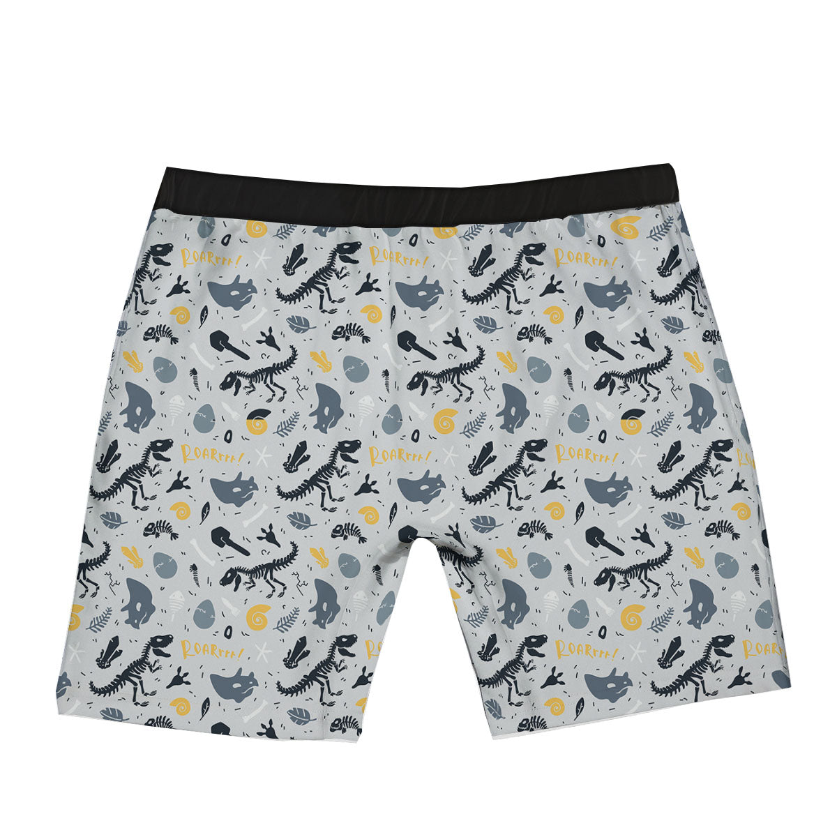 Fossil Dinosaur Print Pattern Boxer Briefs-grizzshop