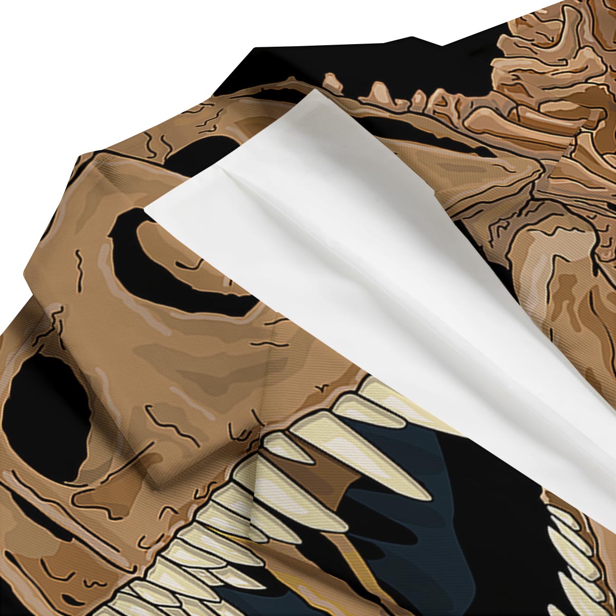 Fossil T-Rex Print Men's Blazer-grizzshop