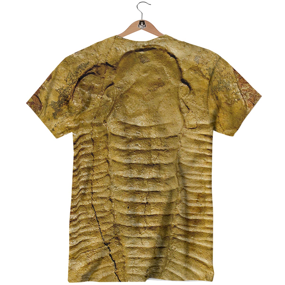 Fossil Trilobite Print T-Shirt-grizzshop