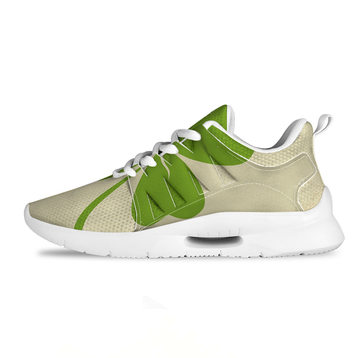 Four Leaf Clovers Irish Print Tennis Shoes-grizzshop