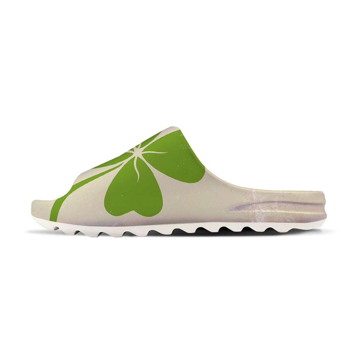Four Leaf Clovers Irish Print Sandals-grizzshop