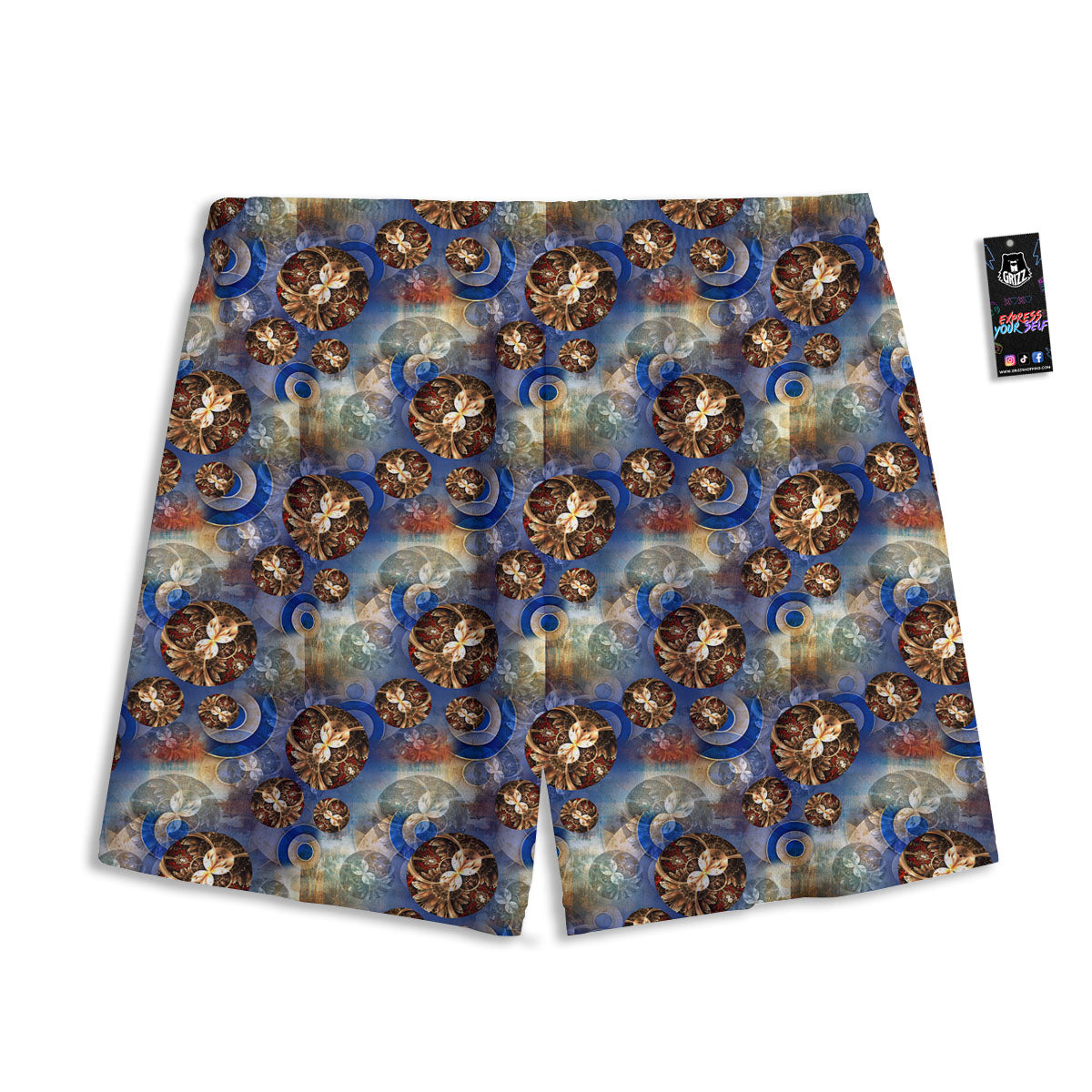 Giraffe Funny Print Mesh Shorts