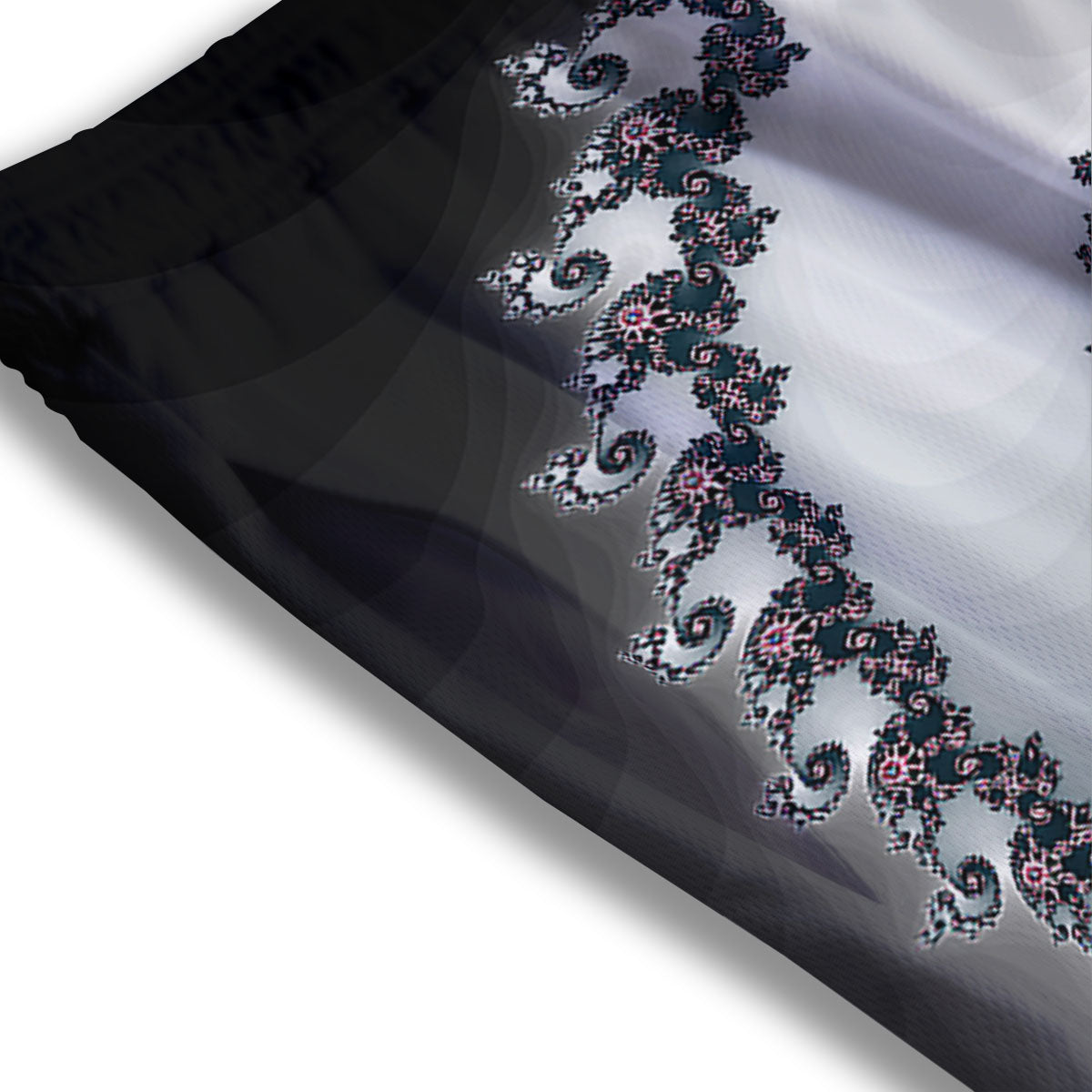Fractal Infinite Print Mesh Shorts