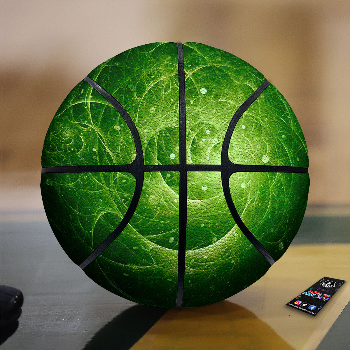 Ghost Happy Halloween Print Pattern Basketball