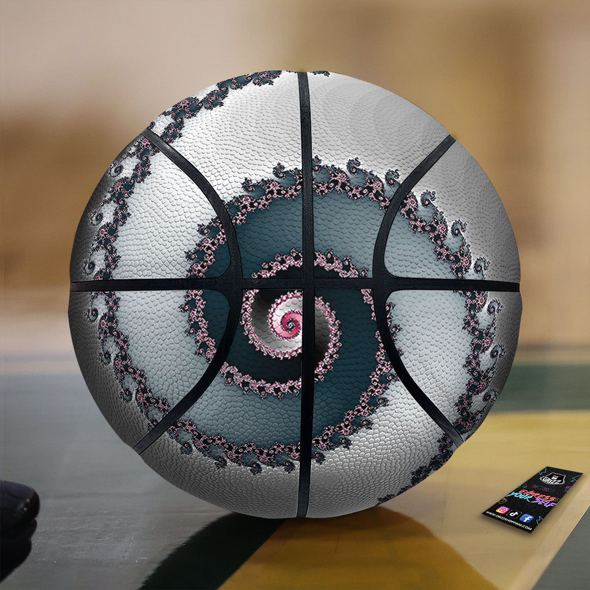 Fractal Infinite Print Basketball