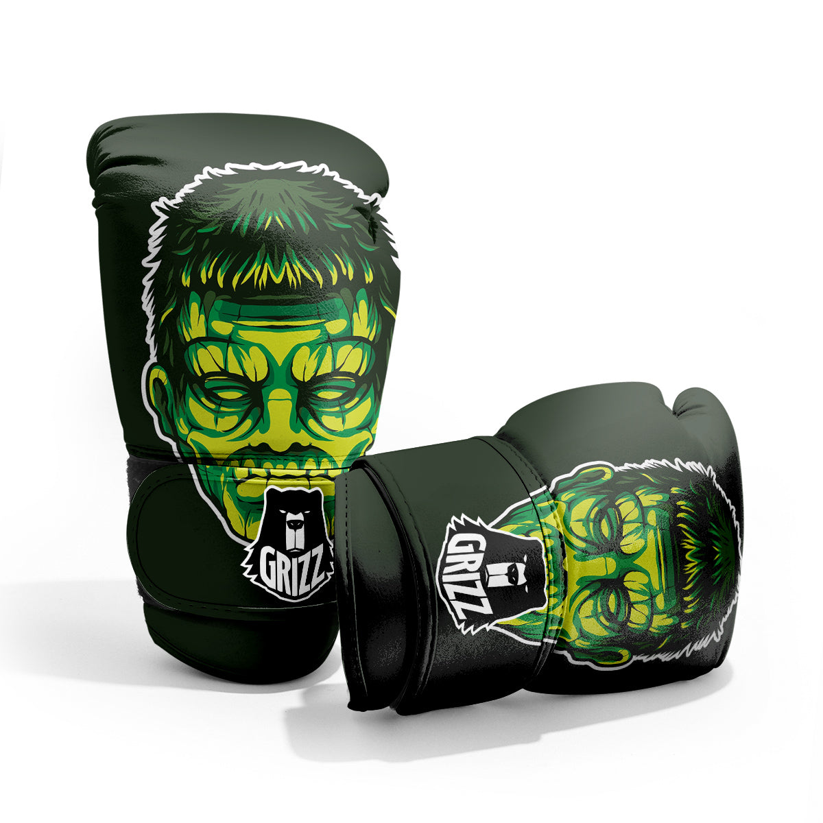 Frankenstein Cartoon Print Pro Boxing Glove