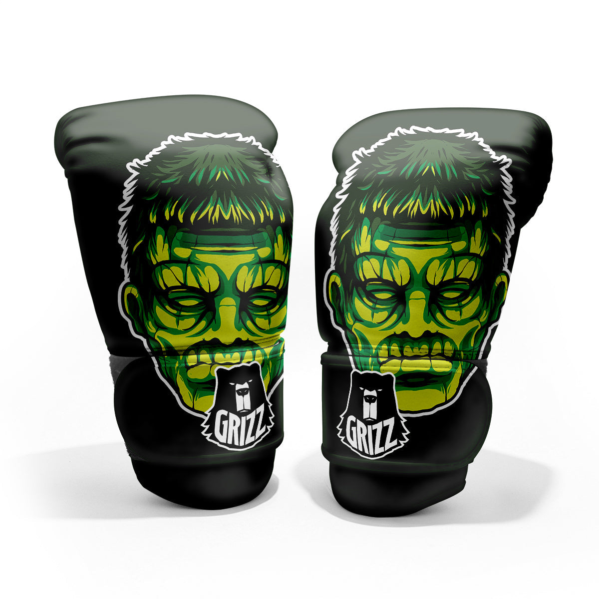 Frankenstein Cartoon Print Pro Boxing Glove