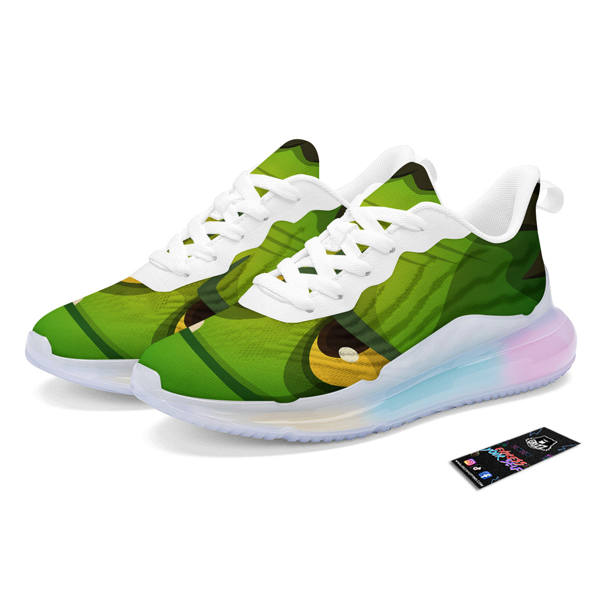 Frankenstein Face Cute Print Running Sneakers-grizzshop