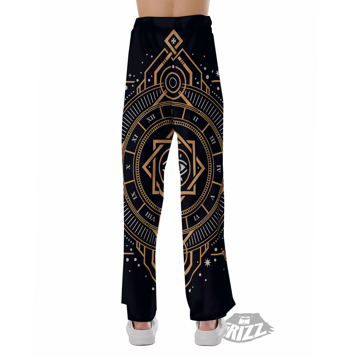 Freemasonry Masonic Eye Print Pajama Pants-grizzshop