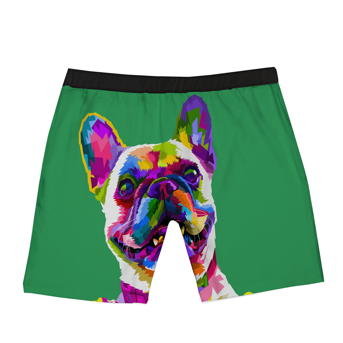French Bulldog Coloful Print Boxer Briefs-grizzshop