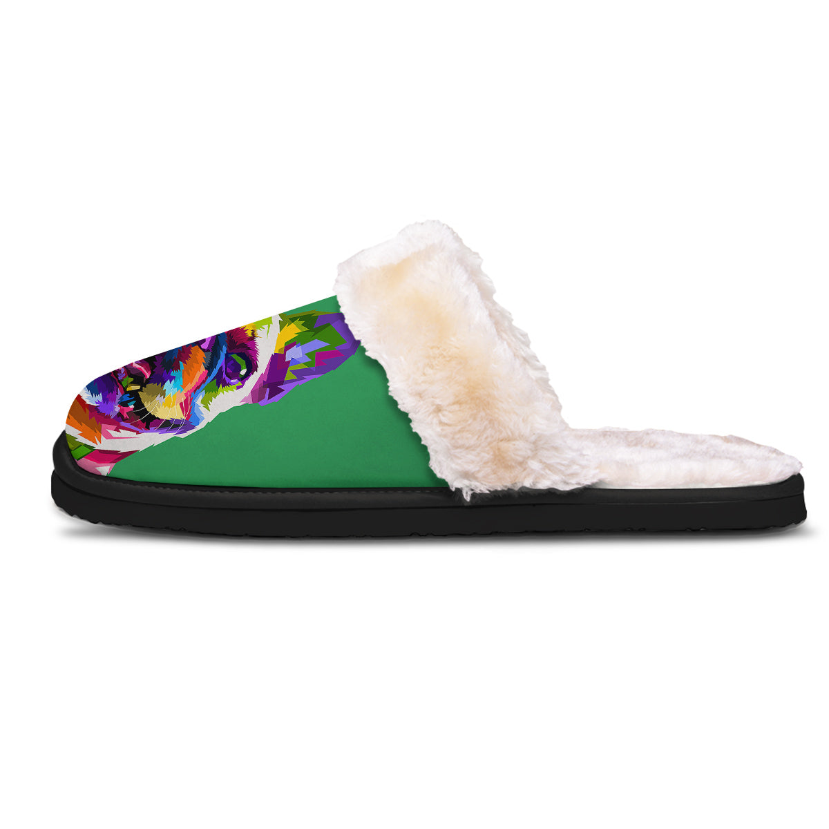 French Bulldog Coloful Print Slippers-grizzshop