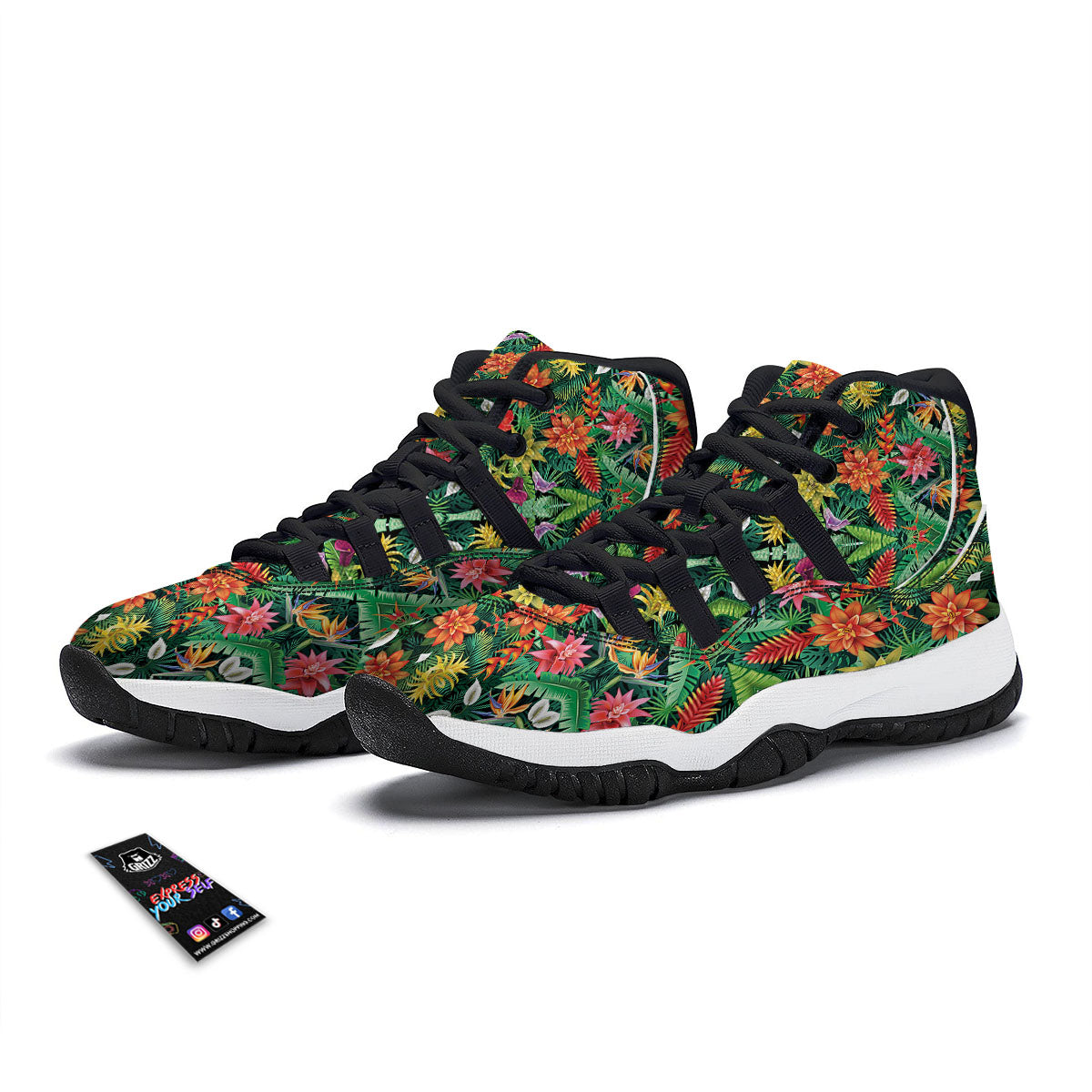 French Bulldog Puppy Cute Print Pattern Black Bball Shoes-grizzshop