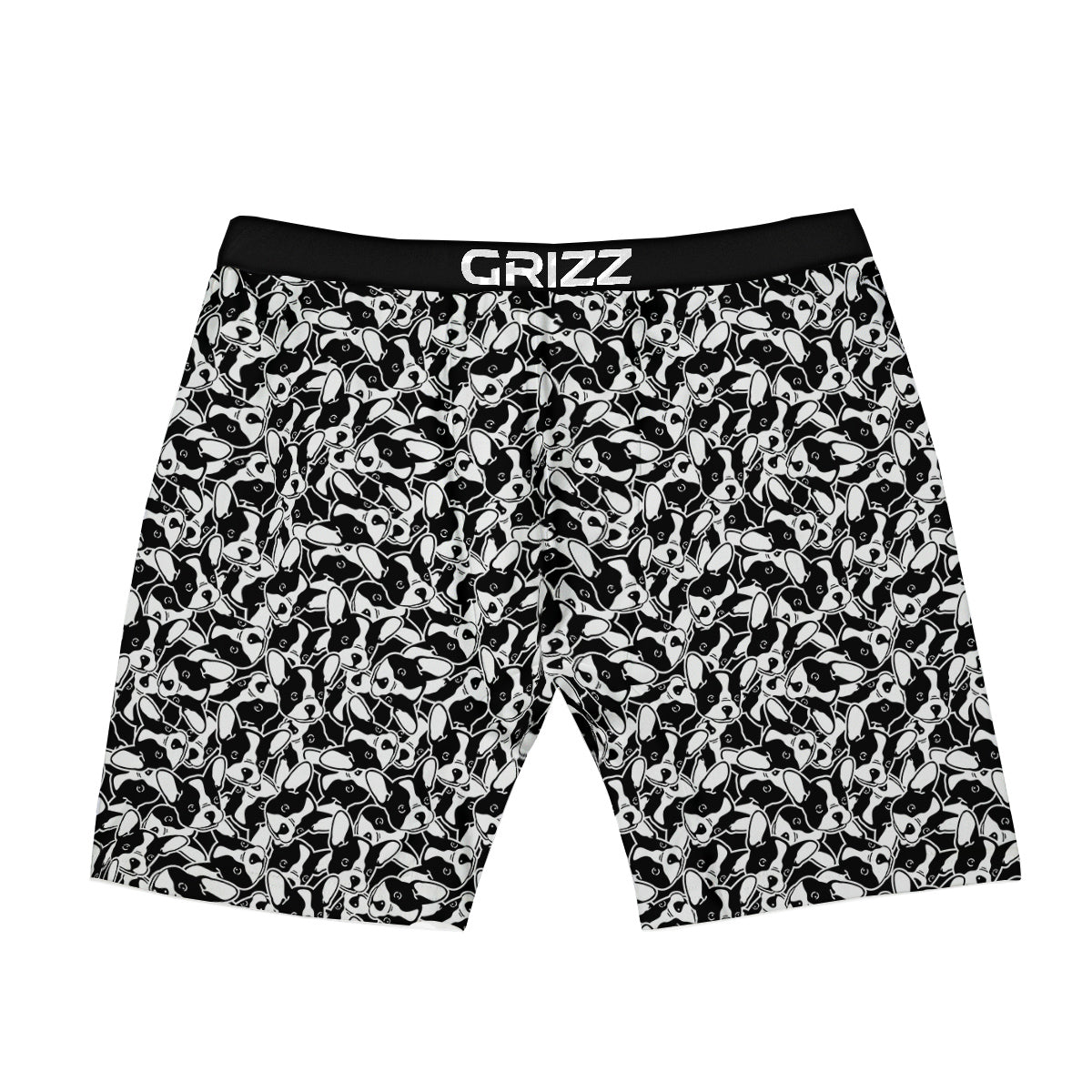 French Bulldog Puppy Cute Print Pattern Boxer Briefs-grizzshop