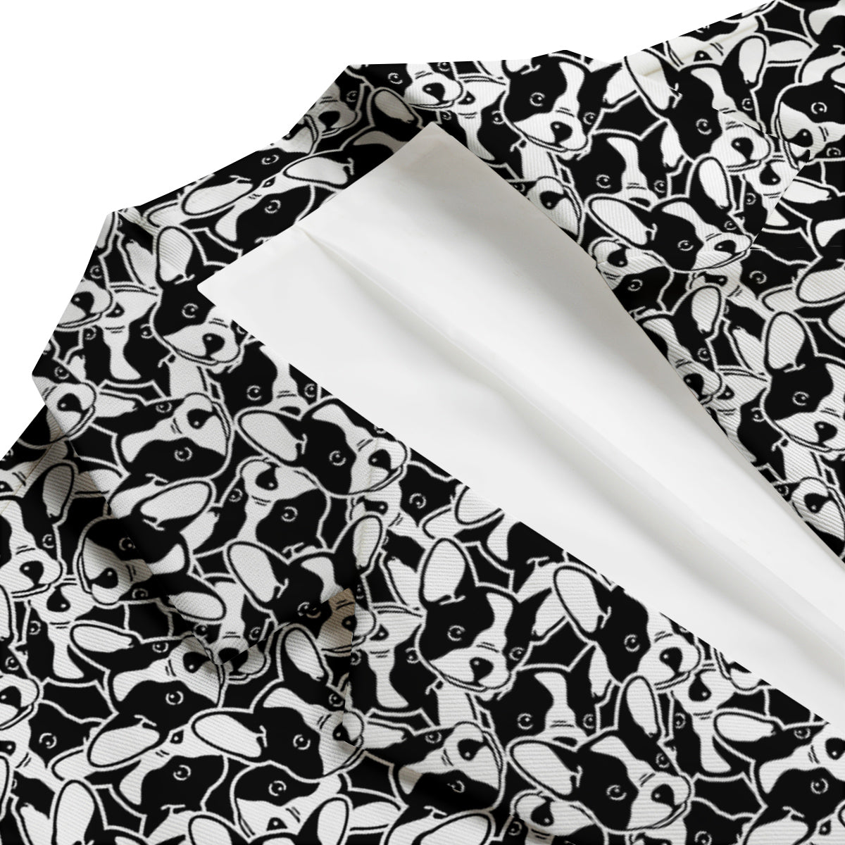 French Bulldog Puppy Cute Print Pattern Men's Blazer-grizzshop