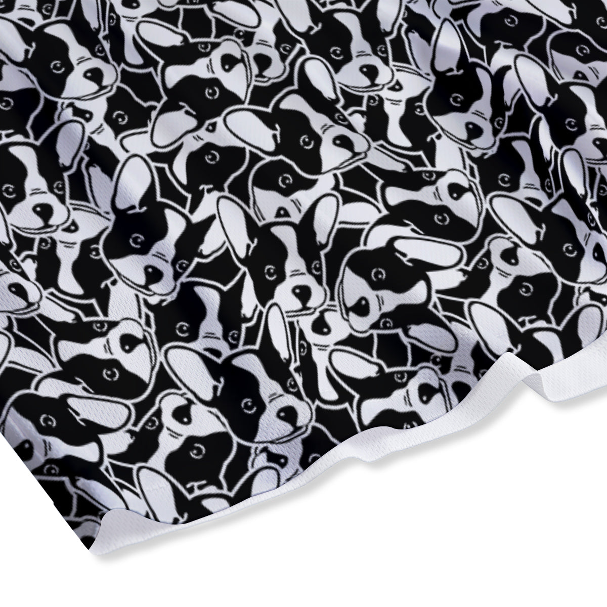 French Bulldog Puppy Cute Print Pattern Mesh Shorts