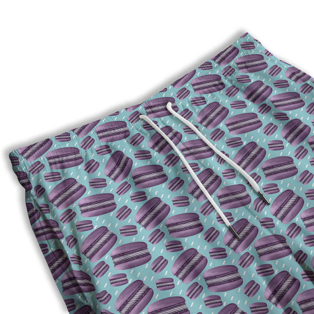 Girls Mermaid Print Pattern Men's Athletic Shorts