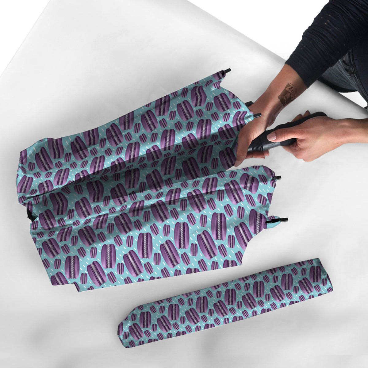French Macarons Print Pattern Umbrella-grizzshop