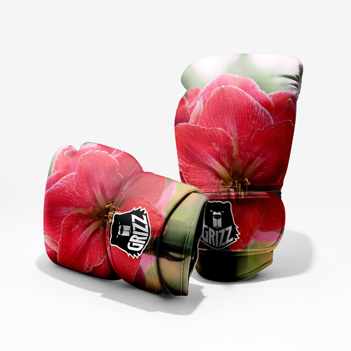 Fresh Amaryllis Print Pro Boxing Glove