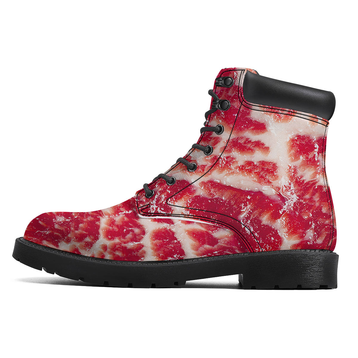 Fresh Meat Print Boots-grizzshop