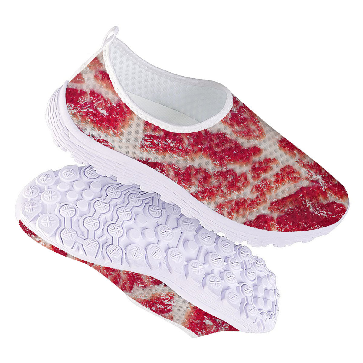 Fresh Meat Print Nurse Shoes-grizzshop