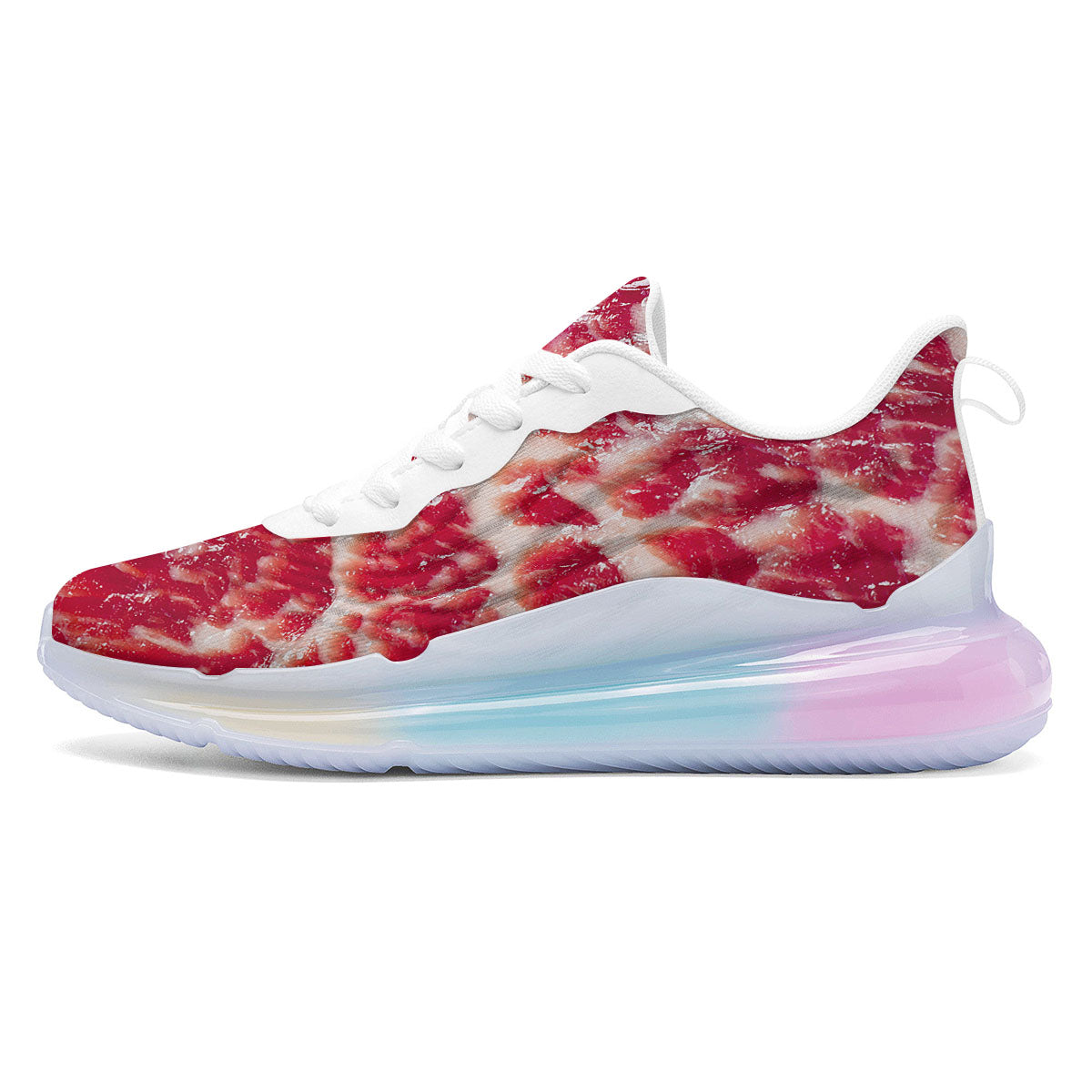 Fresh Meat Print Running Sneakers-grizzshop