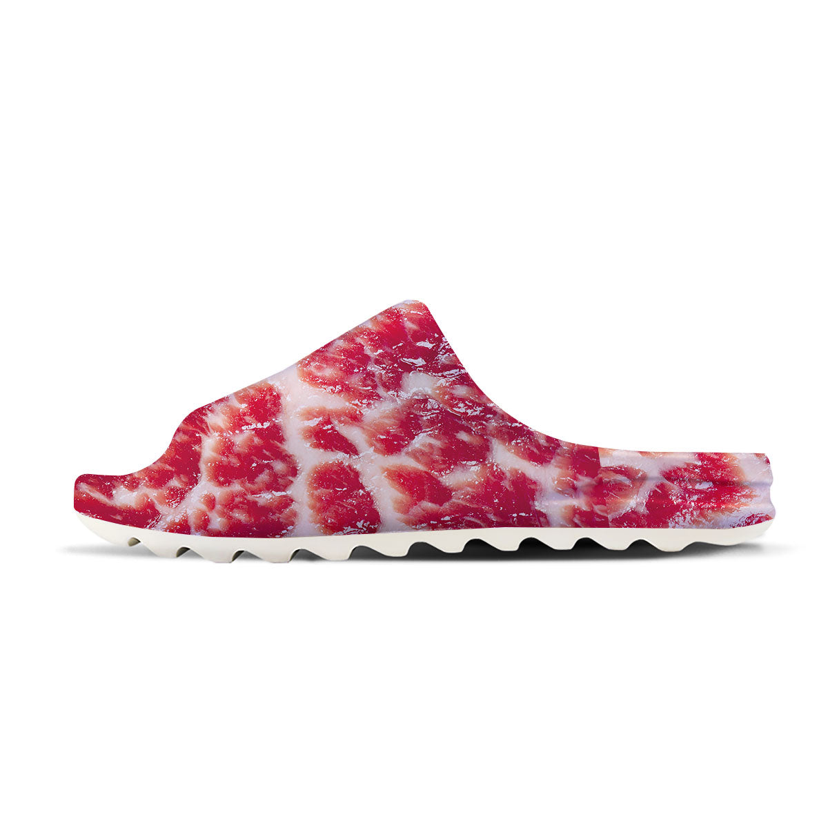 Fresh Meat Print Sandals-grizzshop