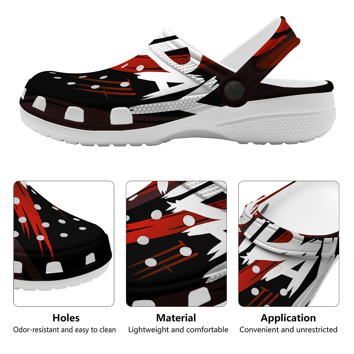 Friday 13 Print Clog-grizzshop