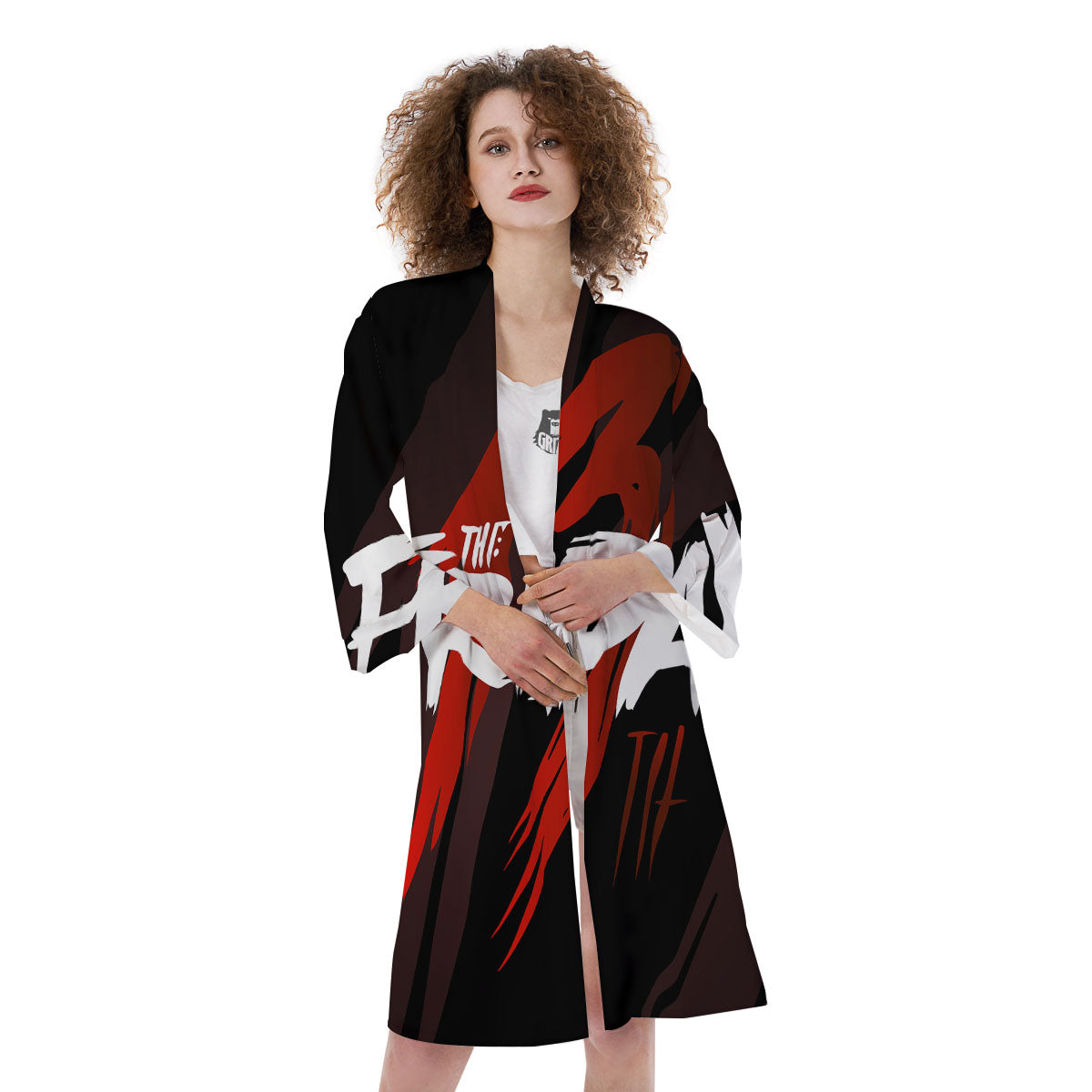 Friday 13 Print Kimono-grizzshop