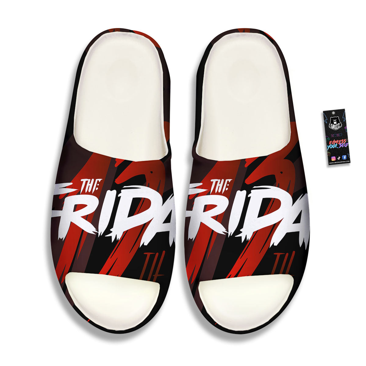 Friday 13 Print Sandals-grizzshop