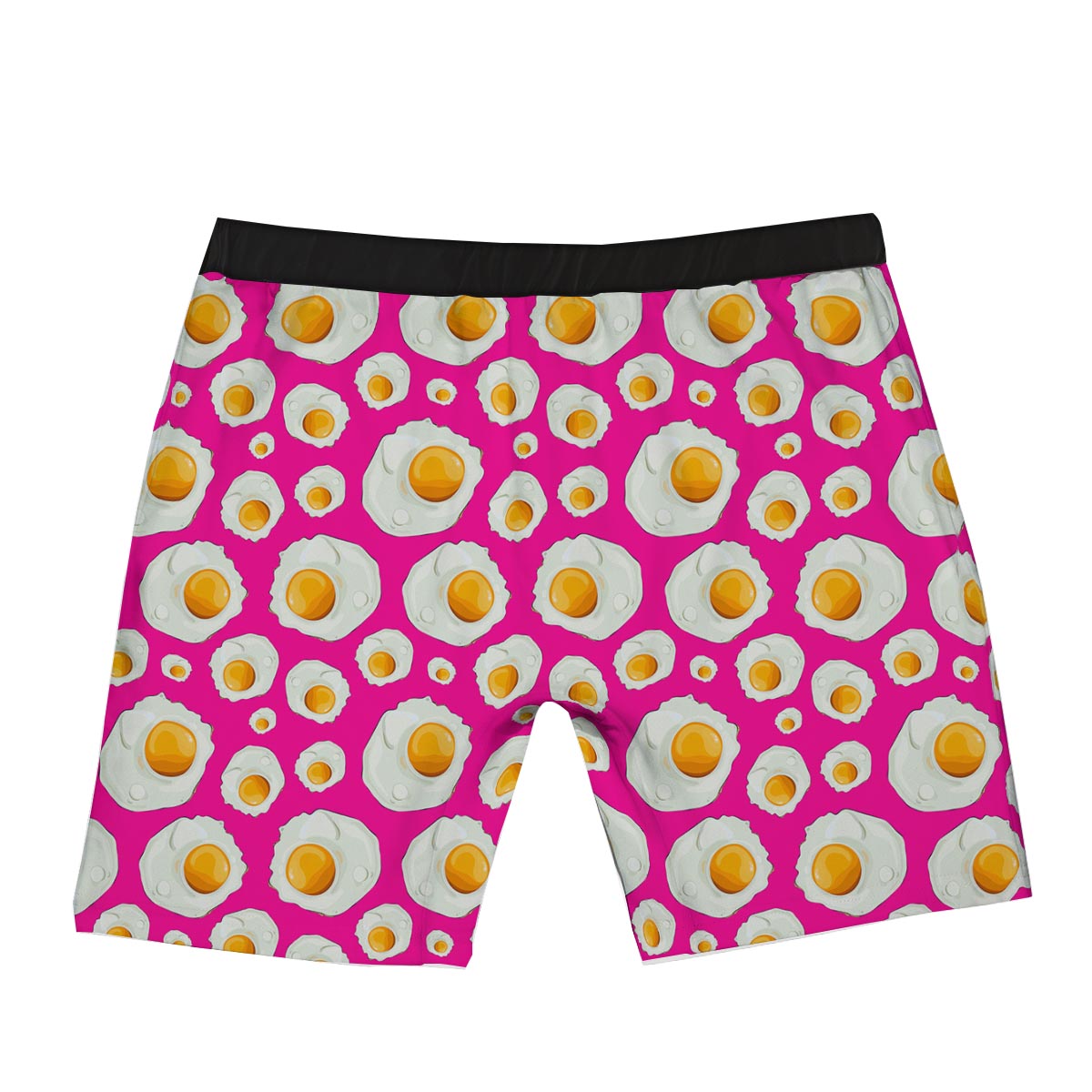 Fried Eggs Pink Print Pattern Boxer Briefs-grizzshop
