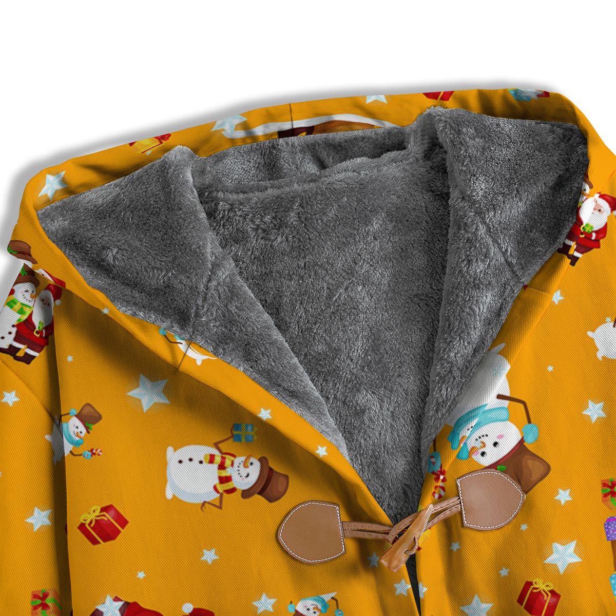 Friends And Santa Claus Print Pattern Men's Windbreaker Jacket-grizzshop