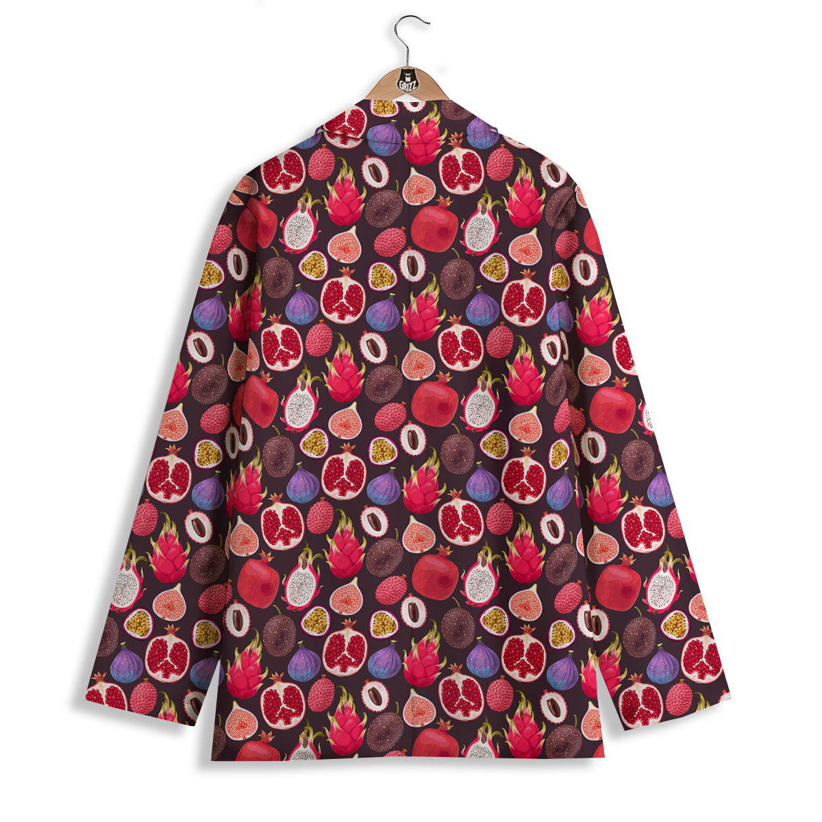 Friut Exotic Print Pattern Women's Blazer-grizzshop
