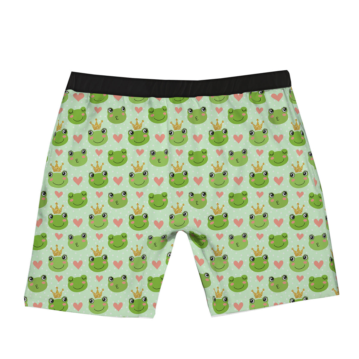 Frog Cute Print Pattern Boxer Briefs-grizzshop