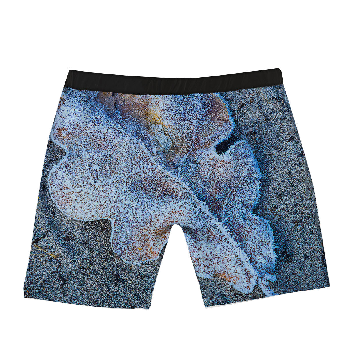 Frozen Leaf Oak Print Boxer Briefs-grizzshop
