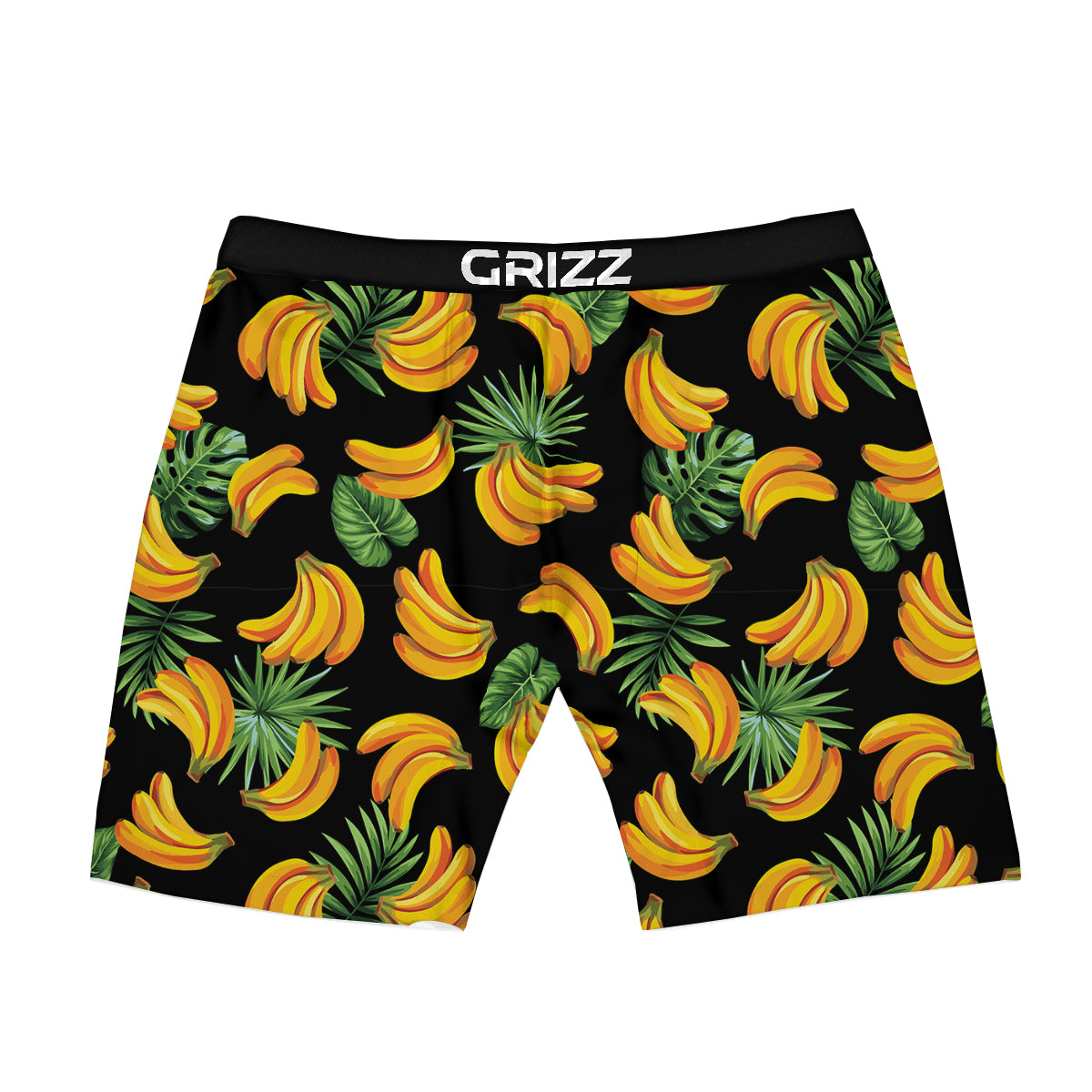 Fruit Banana Print Pattern Boxer Briefs-grizzshop