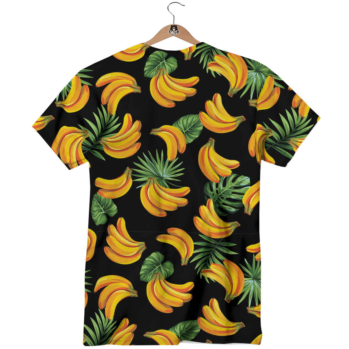 Fruit Banana Print Pattern T-Shirt-grizzshop