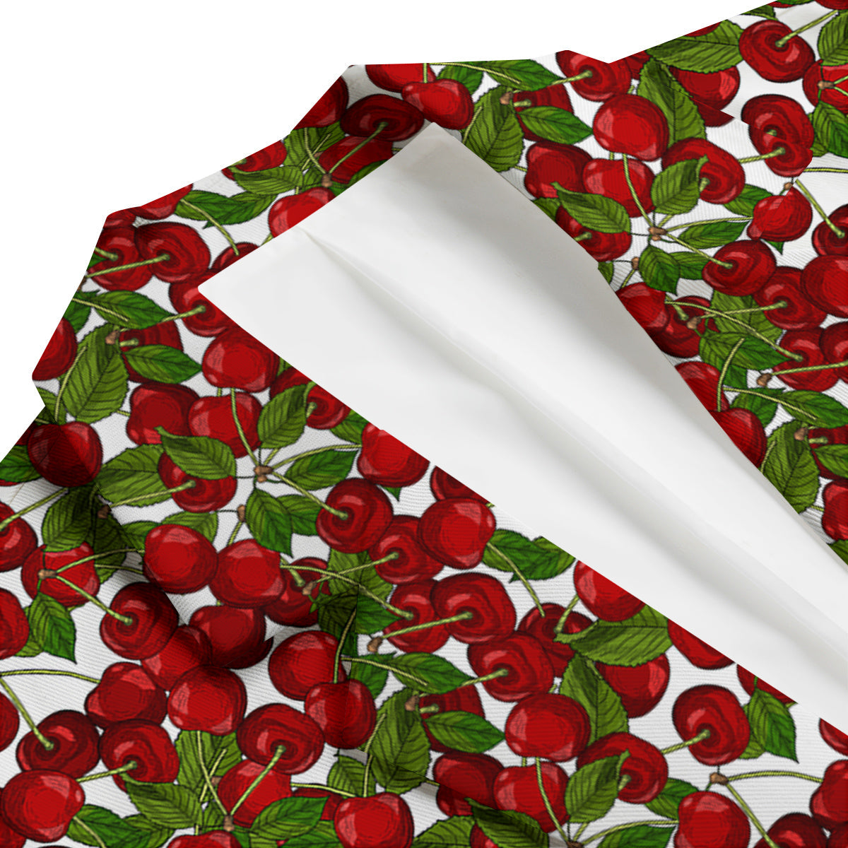Fruit Cherry Print Pattern Men's Blazer-grizzshop