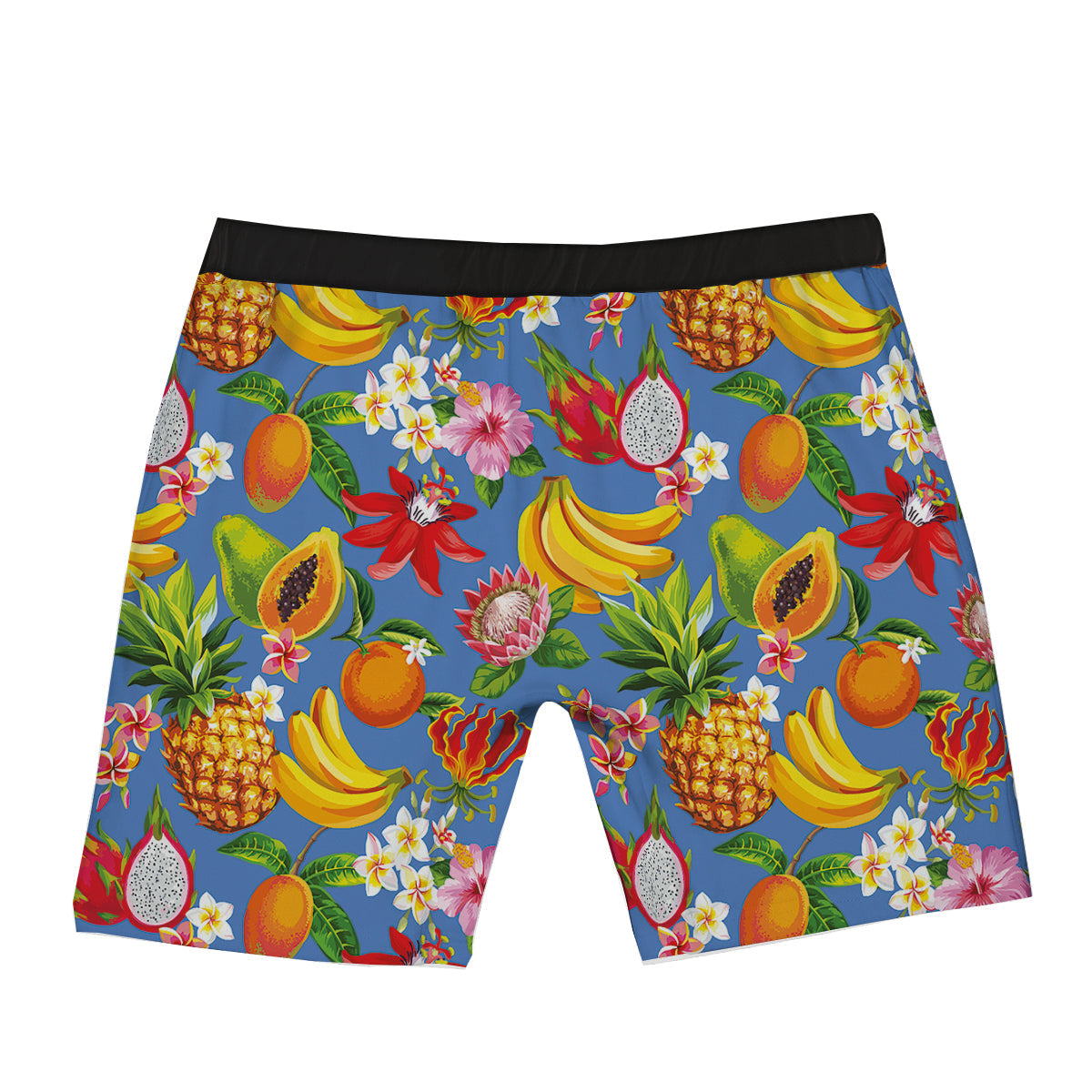 Fruits Aloha Tropical Print Pattern Boxer Briefs-grizzshop