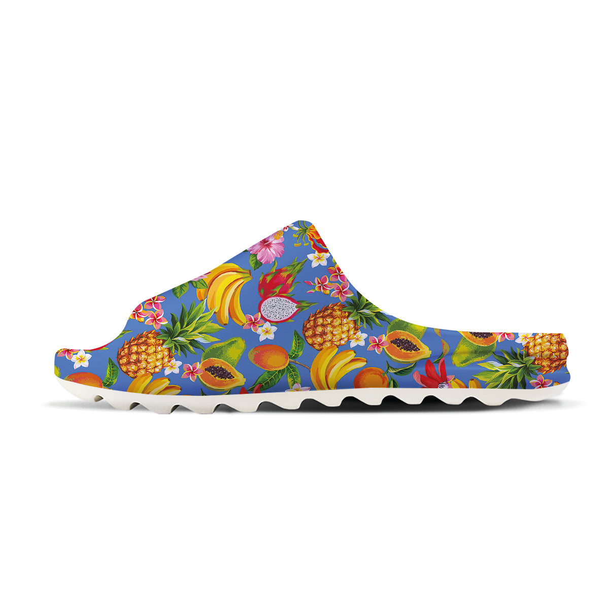 Fruits Aloha Tropical Print Pattern Sandals-grizzshop