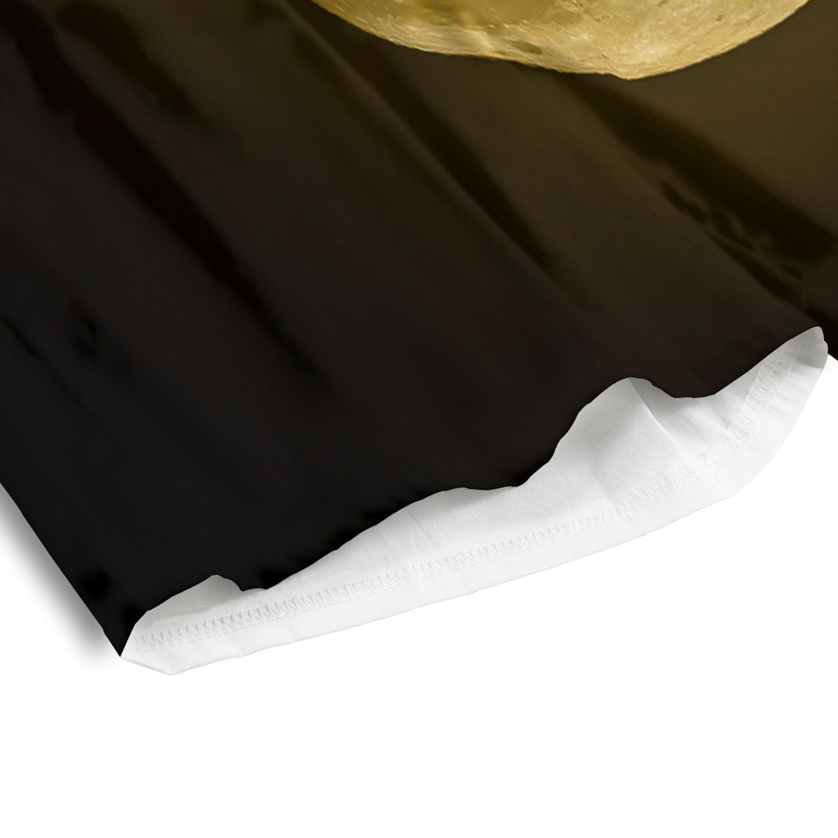 Full Moon Night Sky Print Men's Athletic Shorts