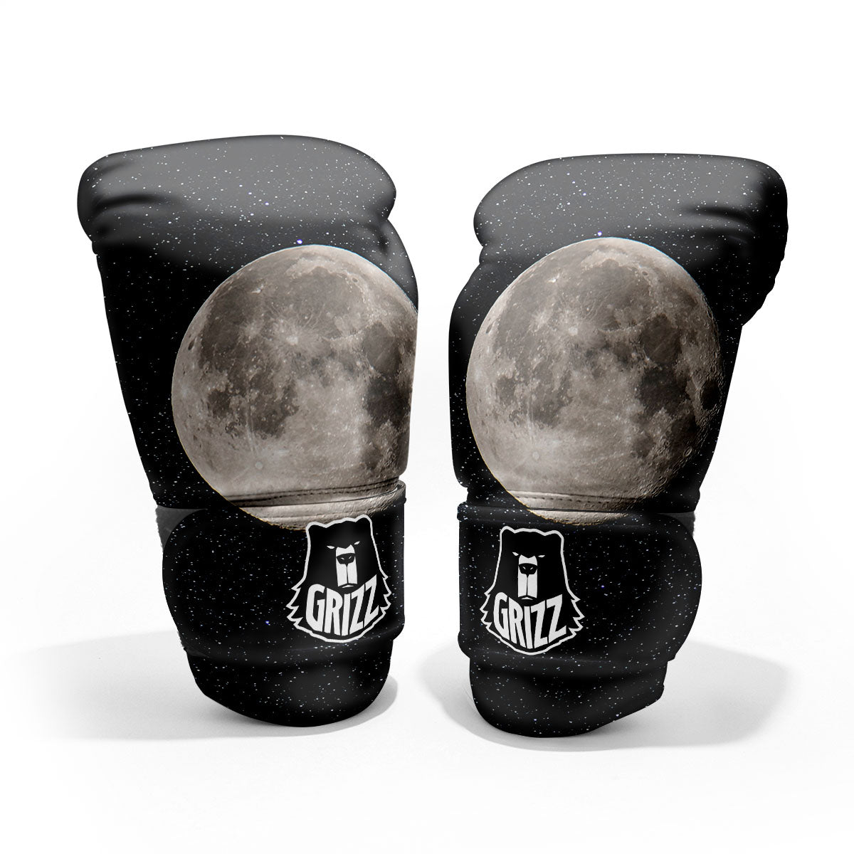 Full Moon Print Pro Boxing Glove