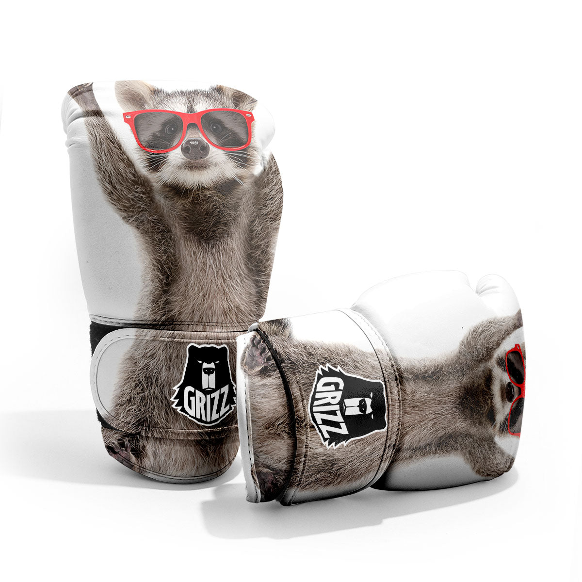 Funny Raccoon Print Pro Boxing Glove