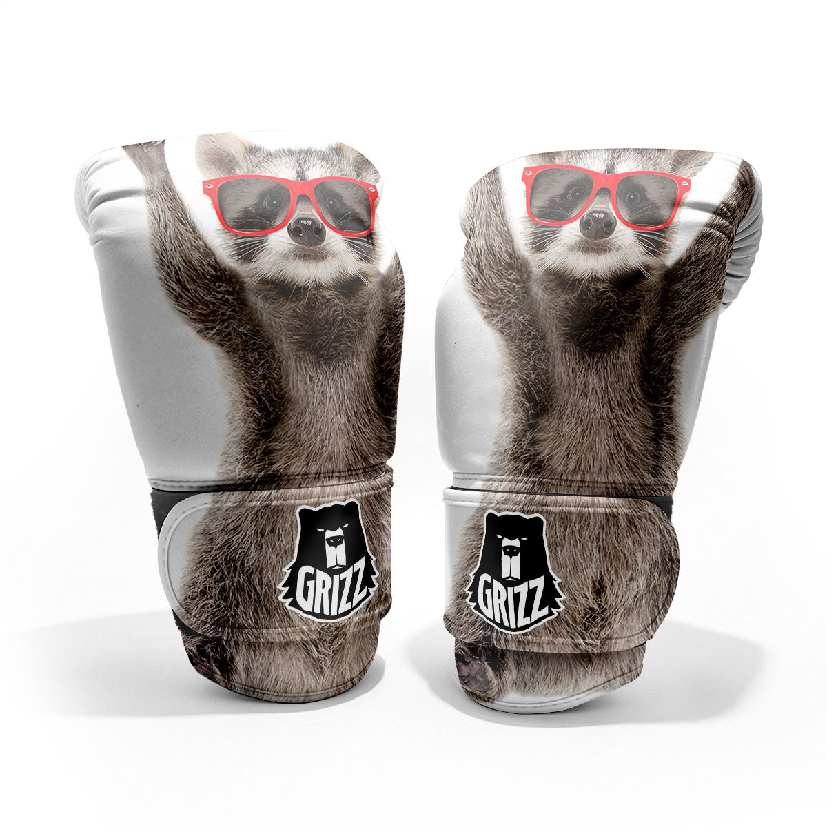 Funny Raccoon Print Pro Boxing Glove